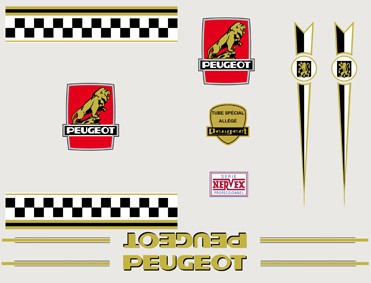 Calcas Peugeot 60's