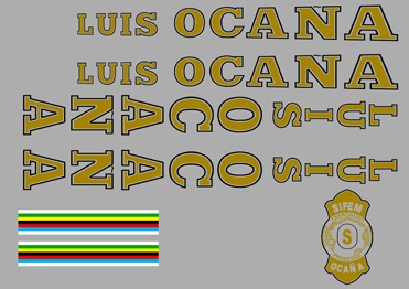 Calcas Luis Ocaña oro